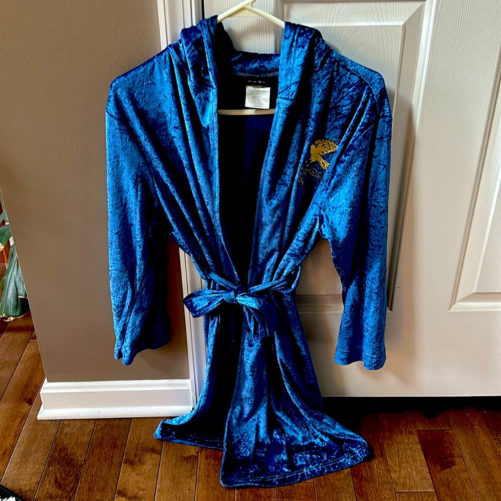 Ravenclaw Harry Potter Crushed Velvet Robe Kids XL 14/16
